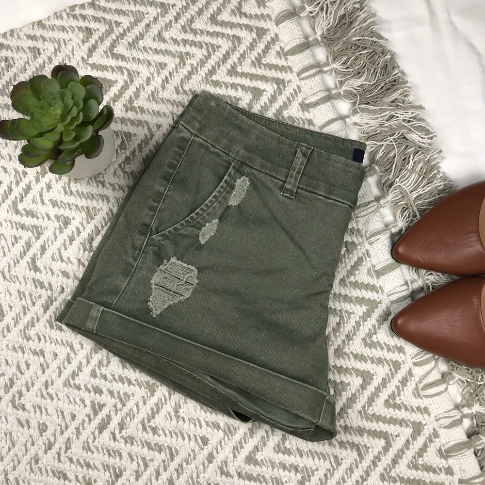 American Eagle Distressed Shorts